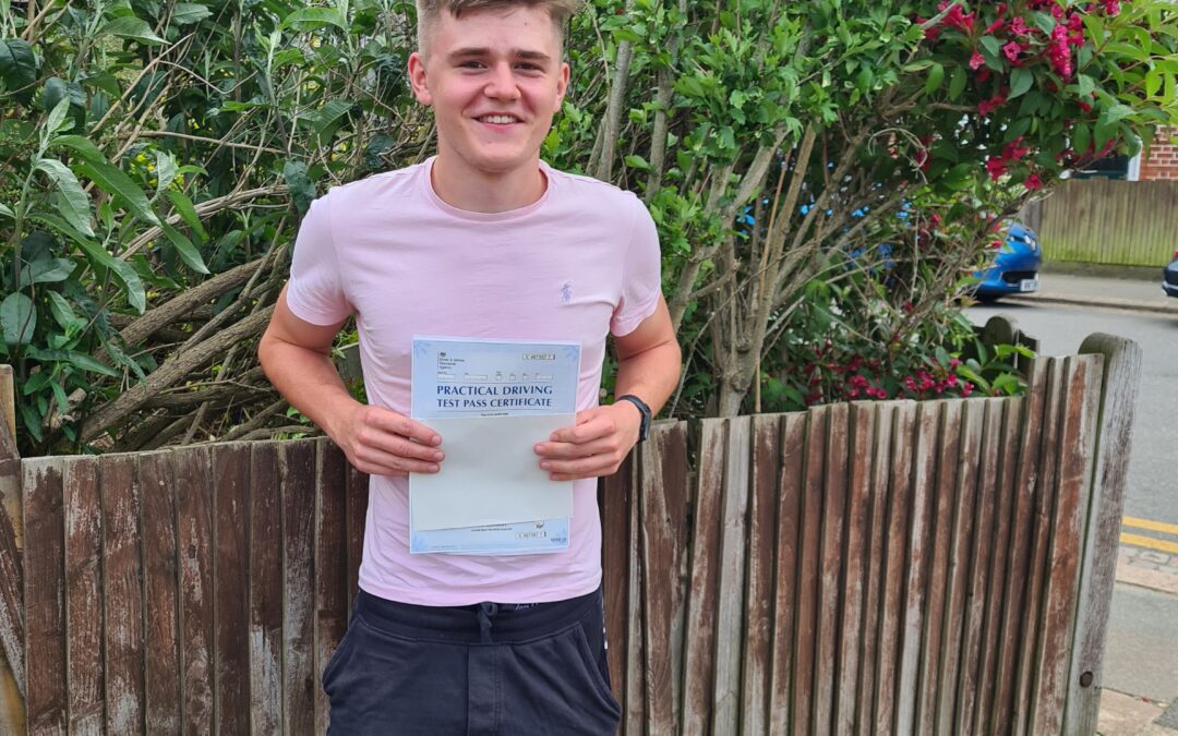 Olly Austin delivers a ZERO faults First Time Pass in Northampton