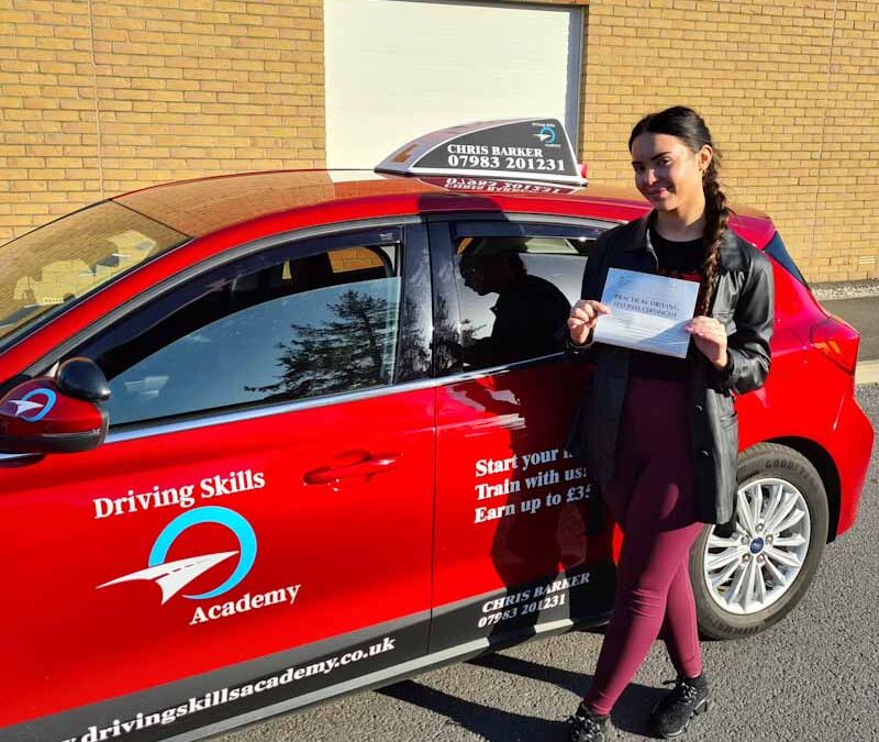 Daniella Shytaj BOSSED IT with a FIRST TIME Pass.
