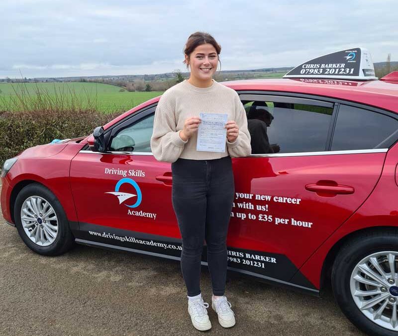 Polly Peterson gets a FIRST TIME Pass in Northampton
