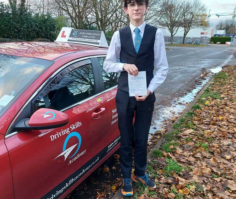 Tom Kenny Passes Driving Test in Kettering