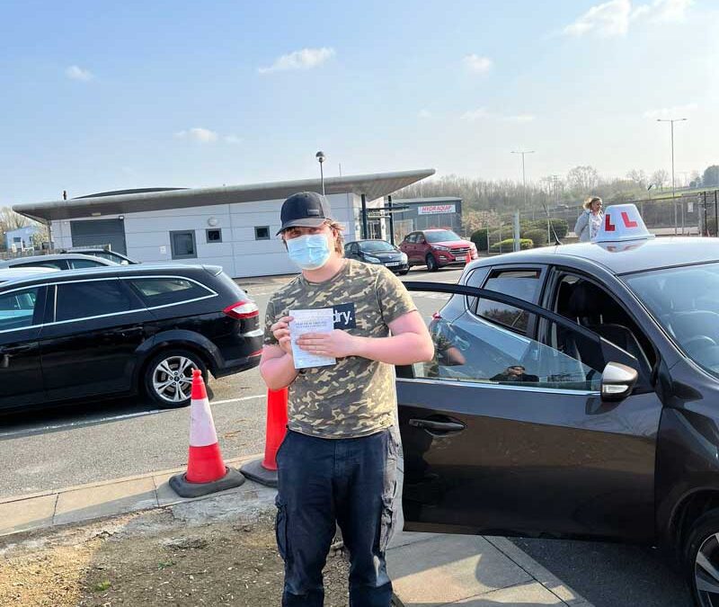 Driving Test First time Pass for Ben in Kettering