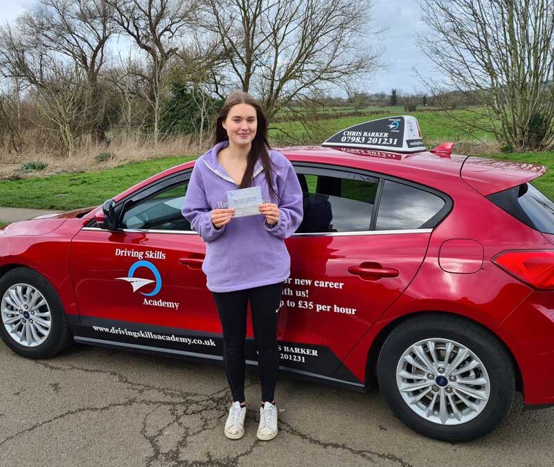 Lotties Fantastic FIRST TIME Driving Test Pass in Northampton