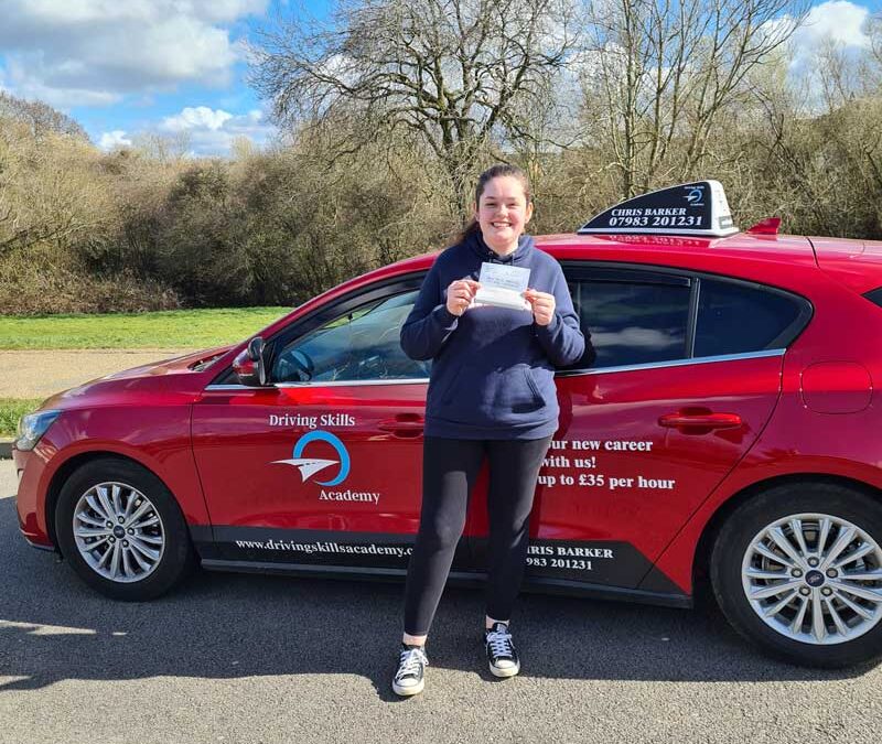 Rosie gets her Full Car Driving licence on her FIRST ATTEMPT in Northampton