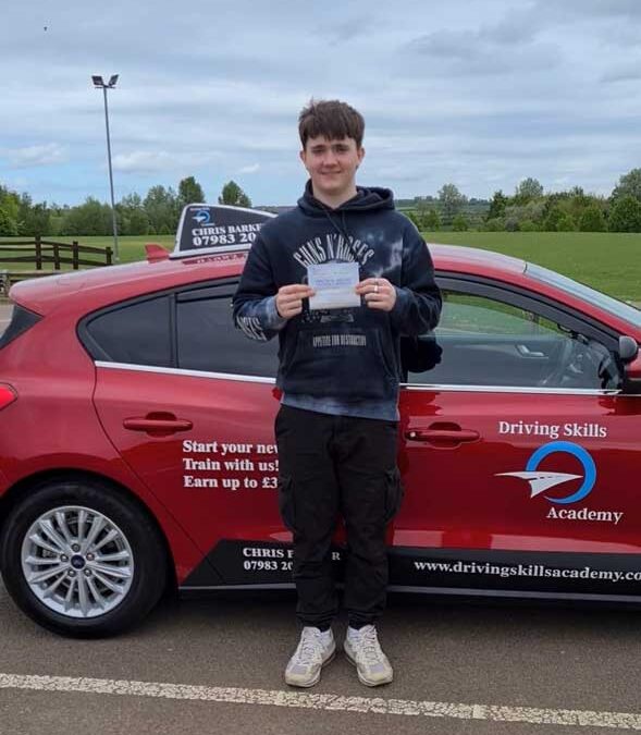 Jacks’ Almost ZERO Fault First time Driving Test Pass in Northampton