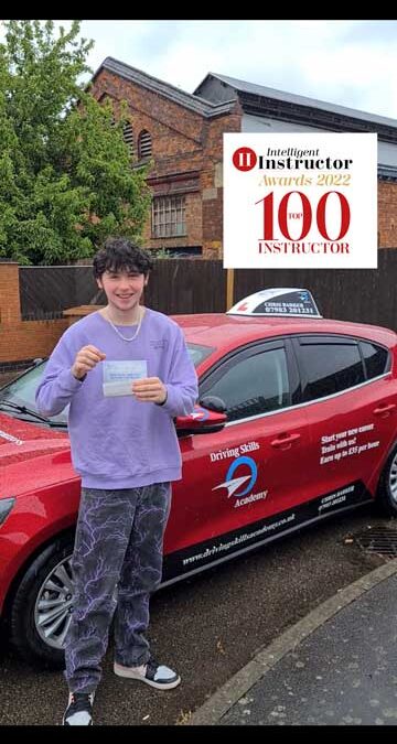 Johnnys’ Awesome First time Driving Test Pass in Northampton
