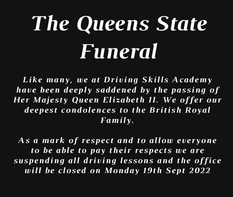 On the day of the Queens State Funeral