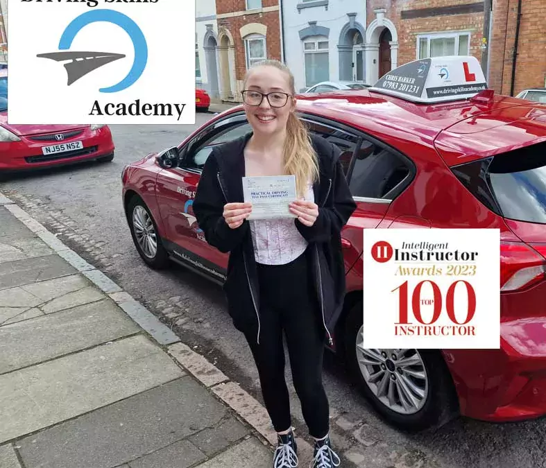 “A Lovely Drive” said the Driving Test Examiner in Northampton