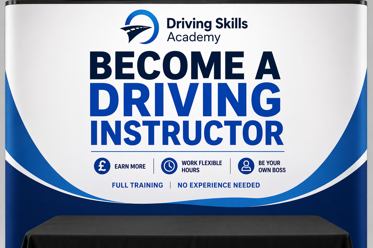 Driving Skills Academy become a driving instructor backdrop